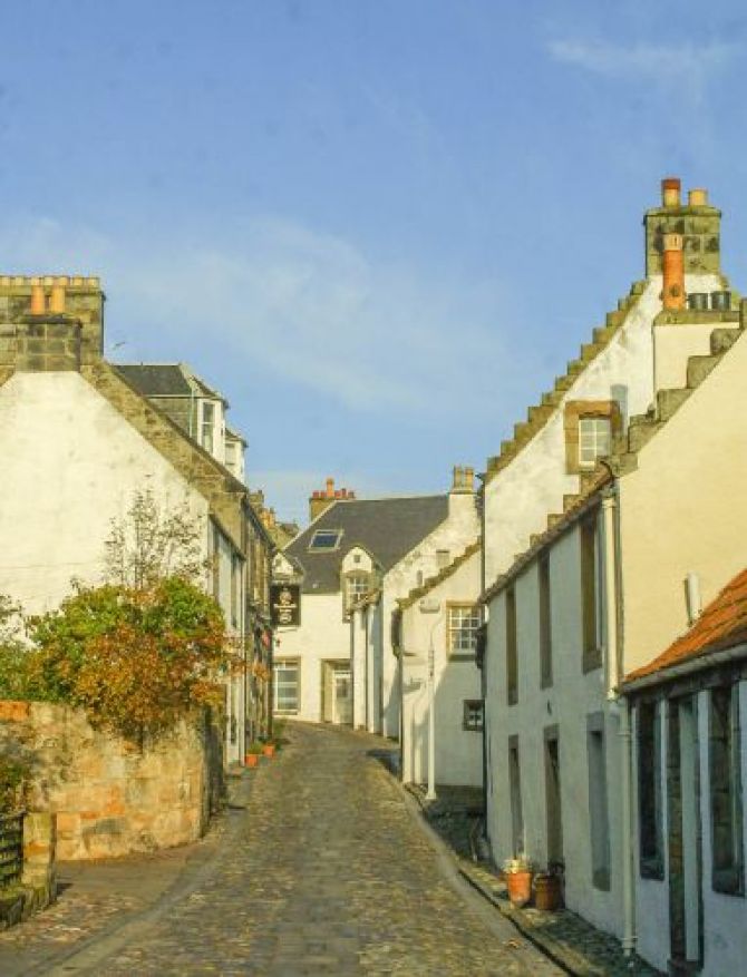 Scenic village in Fife