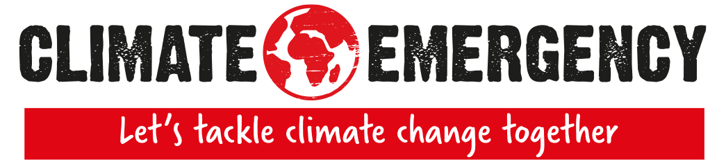 climate emergency - let's tackle climate change together