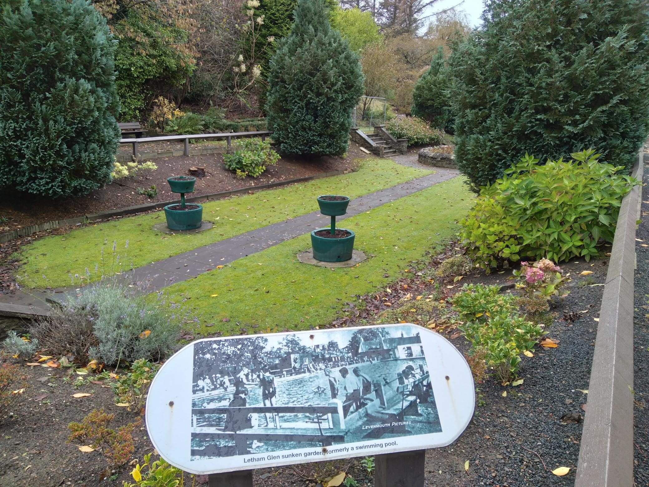 Letham Glen Sunken Garden
