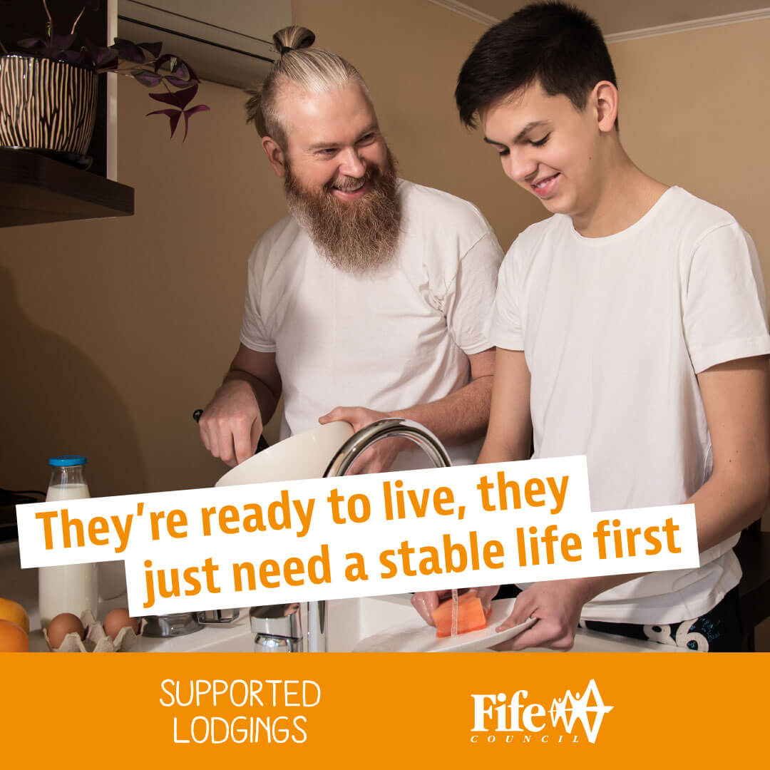 Supported lodgings gives young people a stable life - Fife Council asks Fifers to give young people supported lodgings
