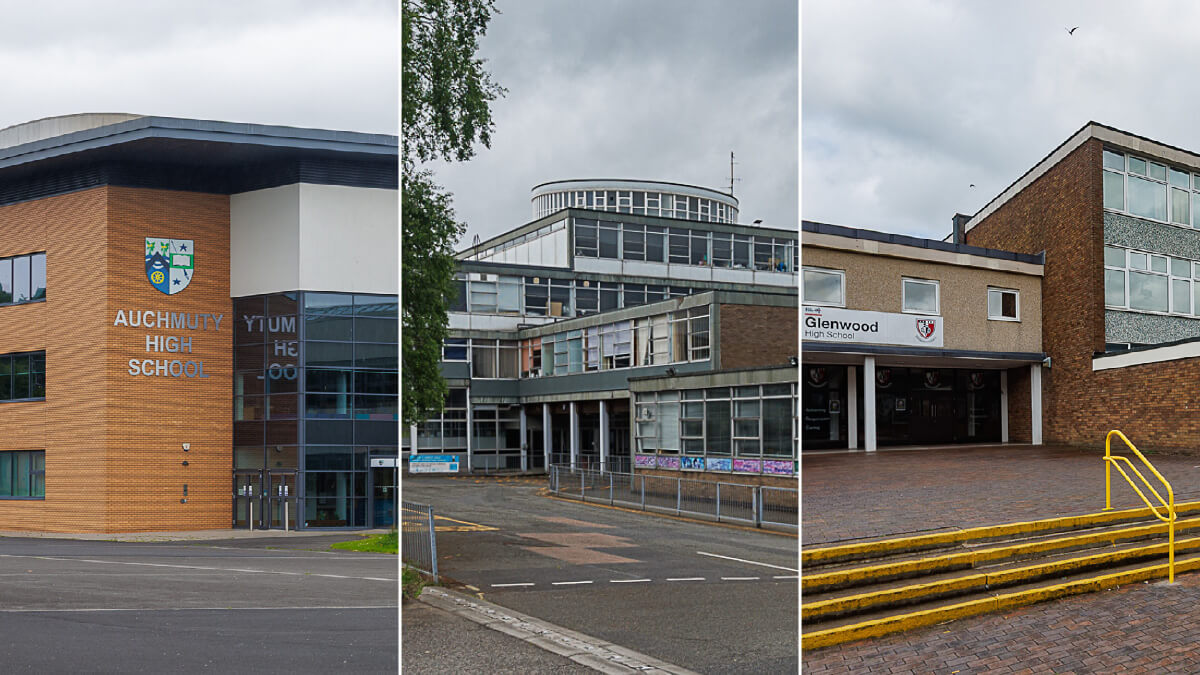 Auchmuty, Glenrothes and Glenwood High Schools - Progress made in Glenrothes schools – but more to do