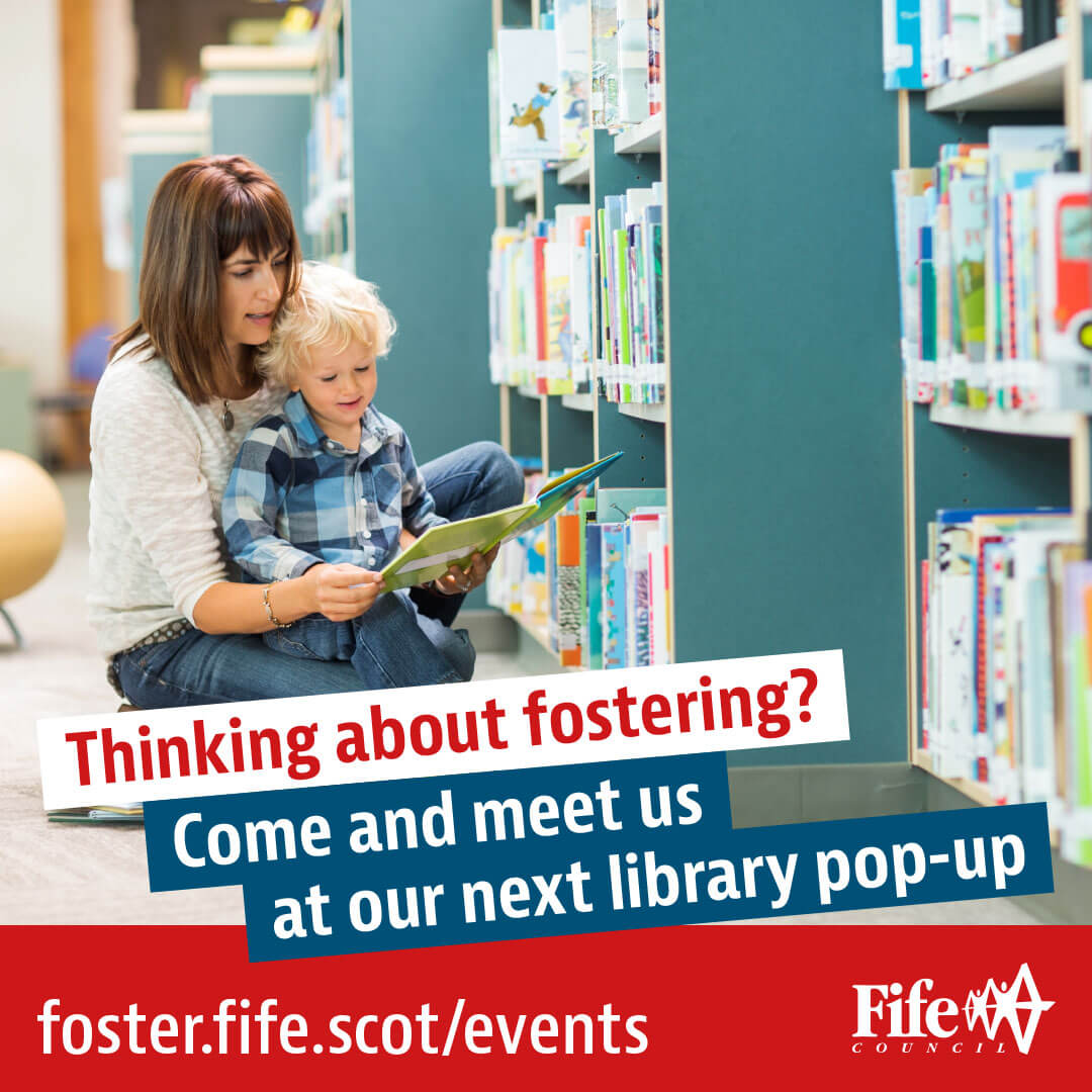 Fostering pop-ups at Fife libraries start summer 2026