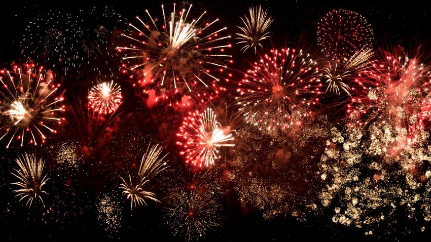 Firework Control Still image of colourful fireworks exploding in the sky