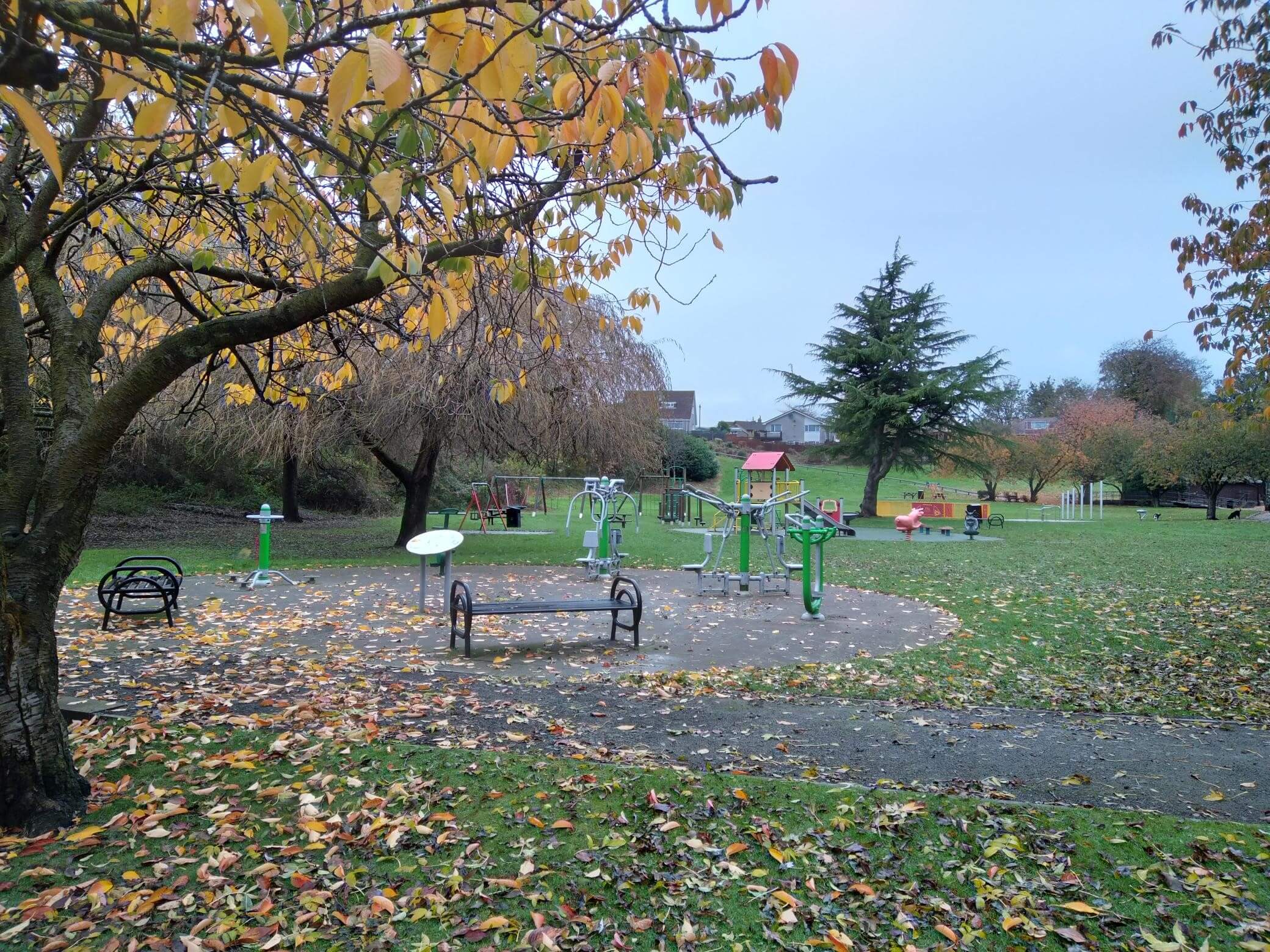 Letham Glen outdoor fitness and play park