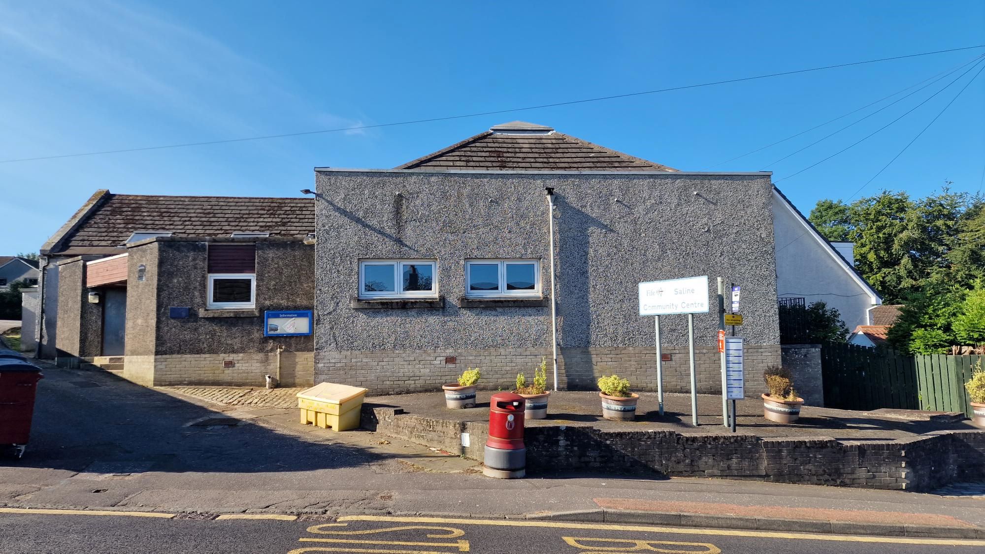 Front of Saline Community Centre