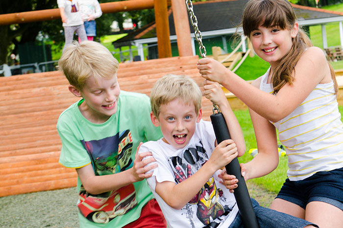 Children playing