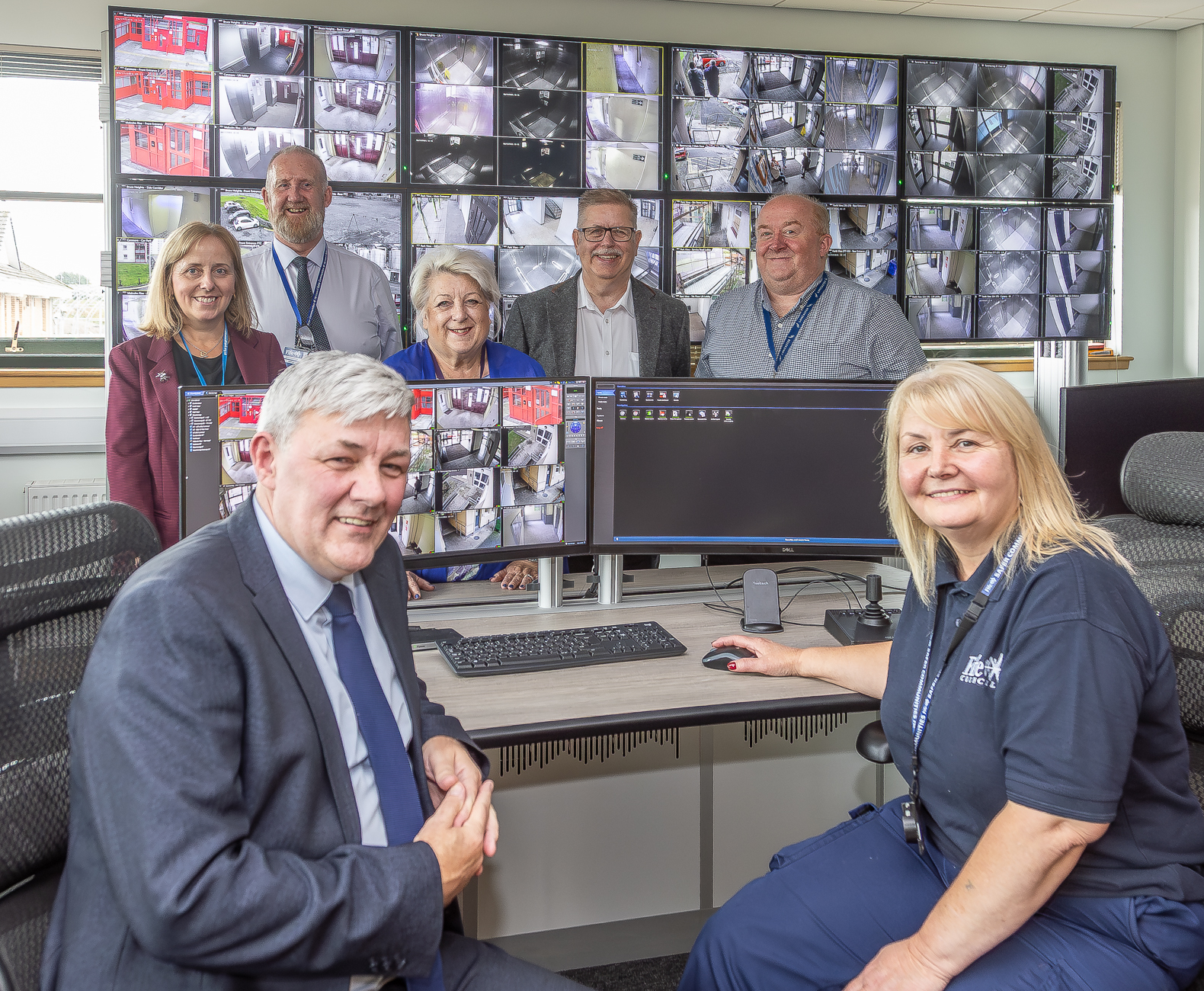 Opening of CCTV hub