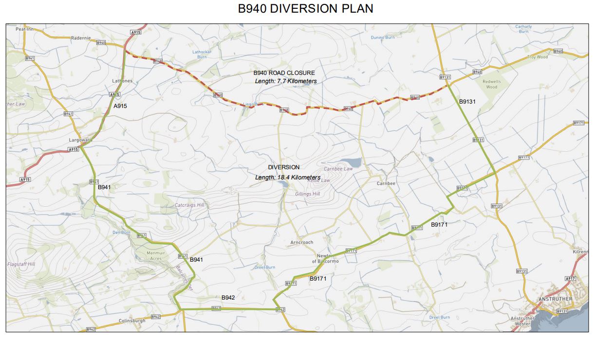 B940 Diversion Plan May 2022
