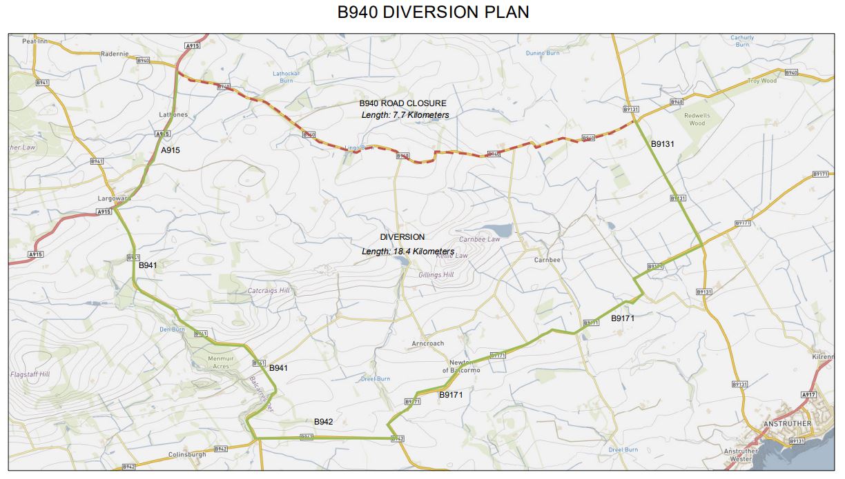 B940 Diversion Plan May 2022