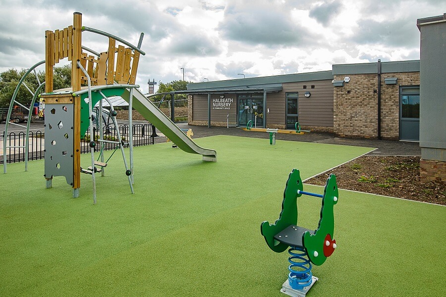 Outdoor nursery play park