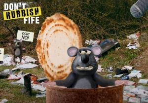 Picture of the animated mouse that appears in the video