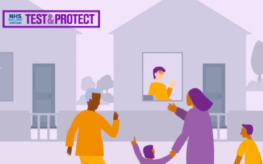 Test and protect - Test and Protect - we're here to help