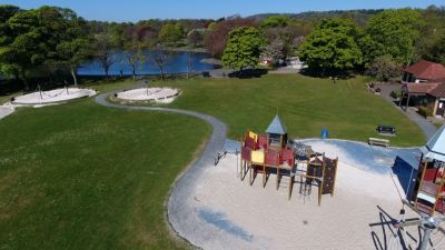 Beveridge Park, playarea, Kirkcaldy
