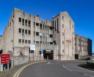 Exterior of the Esplanade multistorey car park