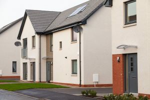Image of new build council houses