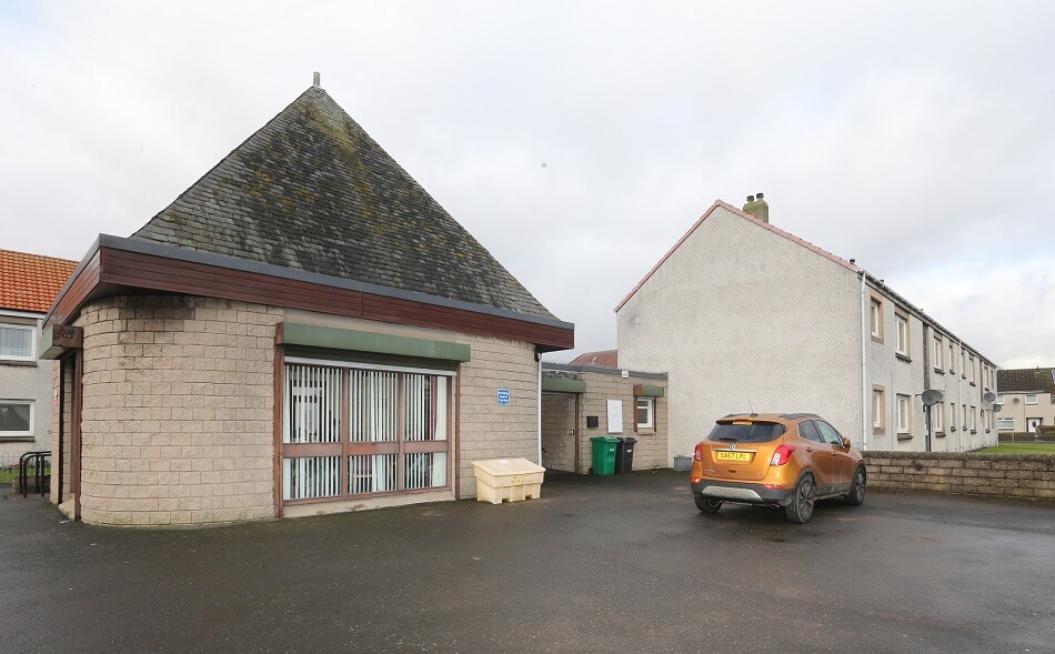 Exterior of the main office building at Park Road