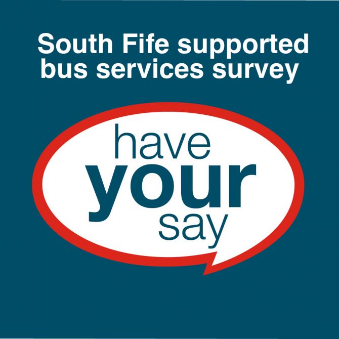 We want to hear from you! We’re asking residents of South Fife to share their thoughts on the local bus services. Your feedback will help shape the future of these services.   When?  The consultation runs from Monday, 19 May to Sunday, 6 July 2025.   Why?  Your comments will be considered when we renew contracts for subsidised bus routes in August 2026.   Which services?  The bus routes currently supported or partly supported in South Fife include: 1, 1A, 2, 2A, 4B, 4C, 6, 6A, 7D, 8A, 17A, 17B, 18B, 20, 28, 31, 31A, 31B, 33, 33A, 83, 84, 87, 88, 88A, 89, 89A, 89B.   What do we need?  We want to know where you go by bus and when you prefer to travel. On-bus surveys will be conducted and passenger movements will be analysed using ticket machine data.   How to take part?   Pick up a questionnaire at Dunfermline, Glenrothes, and Kirkcaldy Bus Stations,  complete it online at www.fife.gov.uk/bussurvey, or   call 03451 55 55 55 ext 474410 to request a paper copy.  Cllr Altany Craik, council spokesperson for finance, economy, and strategic planning, said: 