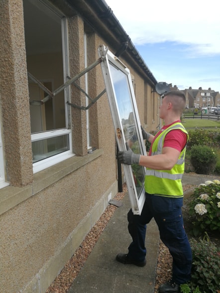 Window replacement in council house - Fife invests almost £390 million in council houses