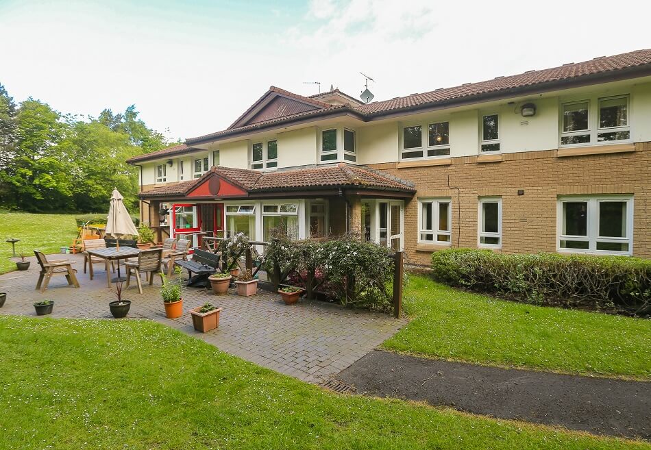 Front of Balgillie Court complex