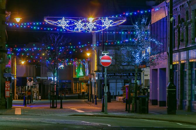 Levenmouth Christmas lights