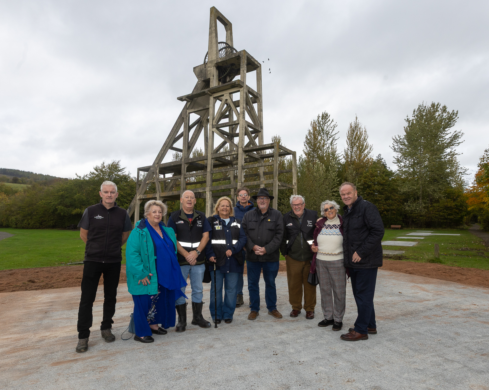 Save the cage group, Lochore Meadows Country Park