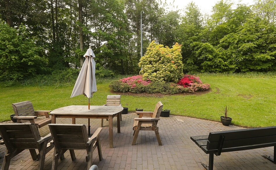 Garden at Balgillie Court