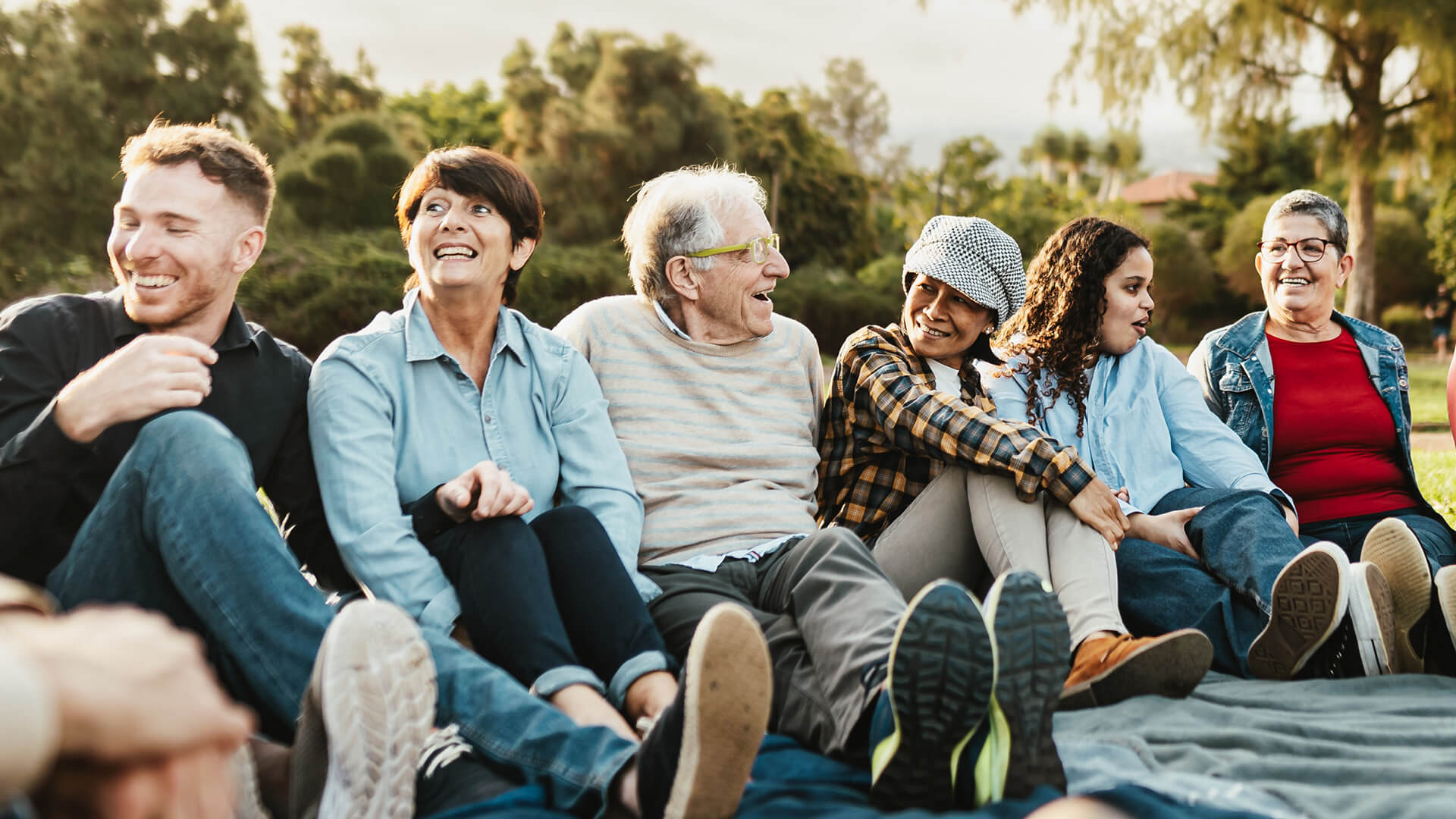 group of people of different ages