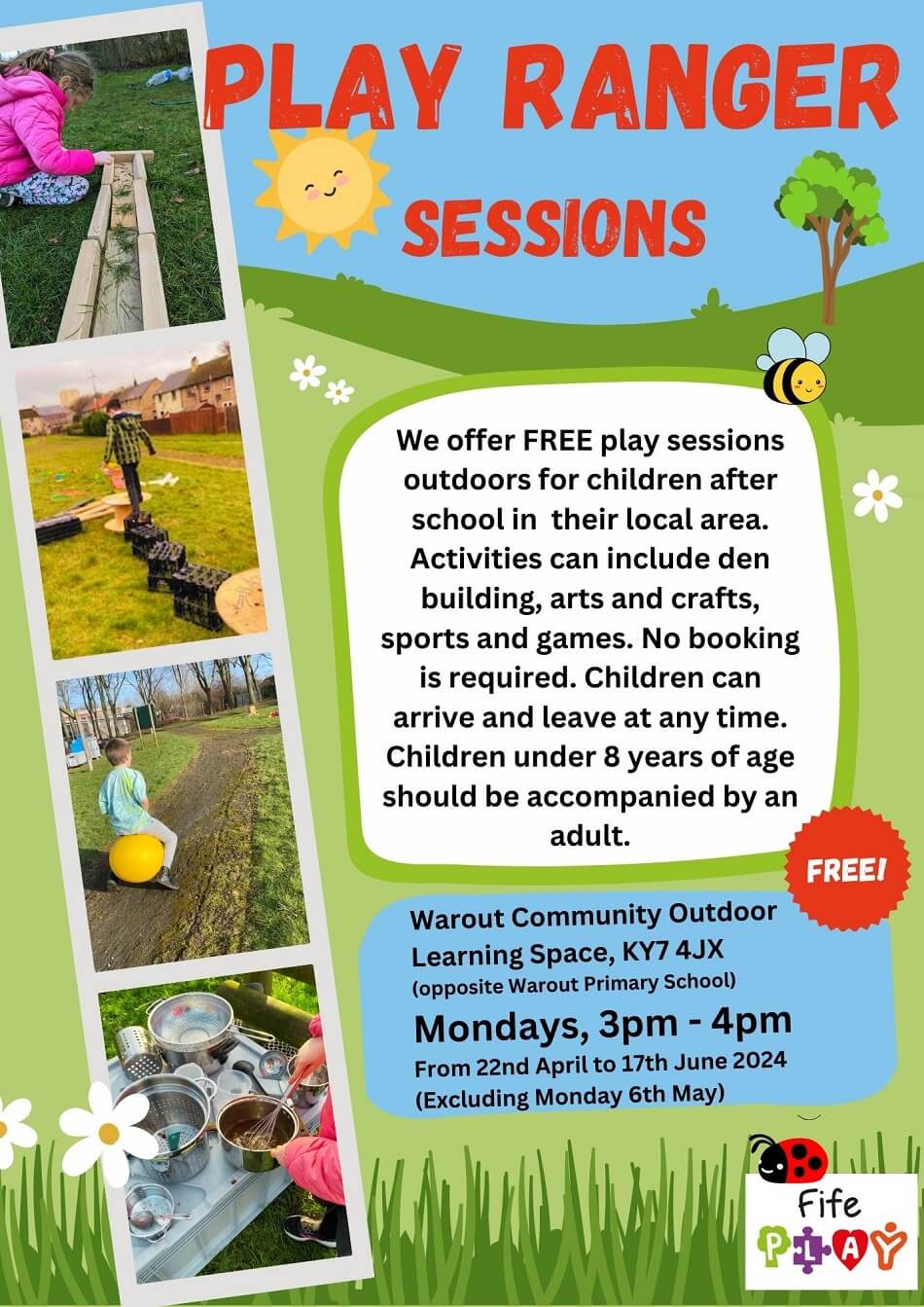 Poster for the Warout Community Learning Space Play session