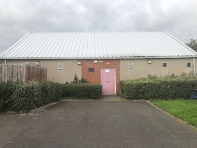 View of crombie community centre front door