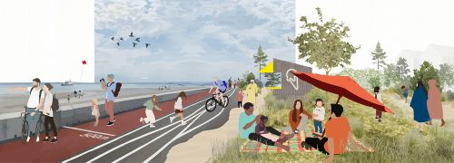 Fife Council thanks residents for engaging in Kirkcaldy regeneration drop ins Artists' impression of how the waterfront could look