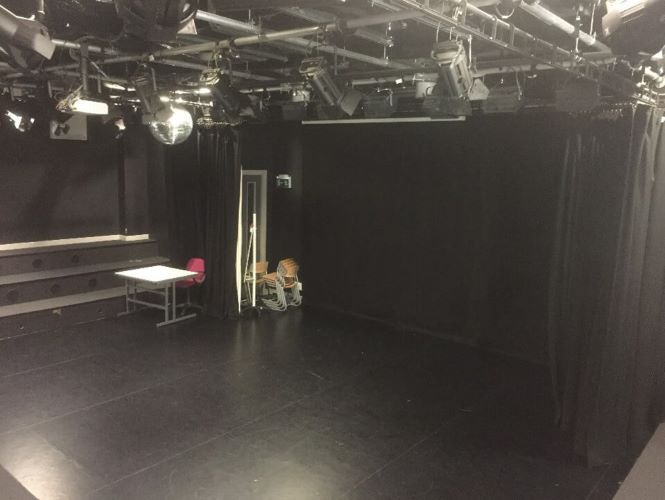 Drama studio stage area