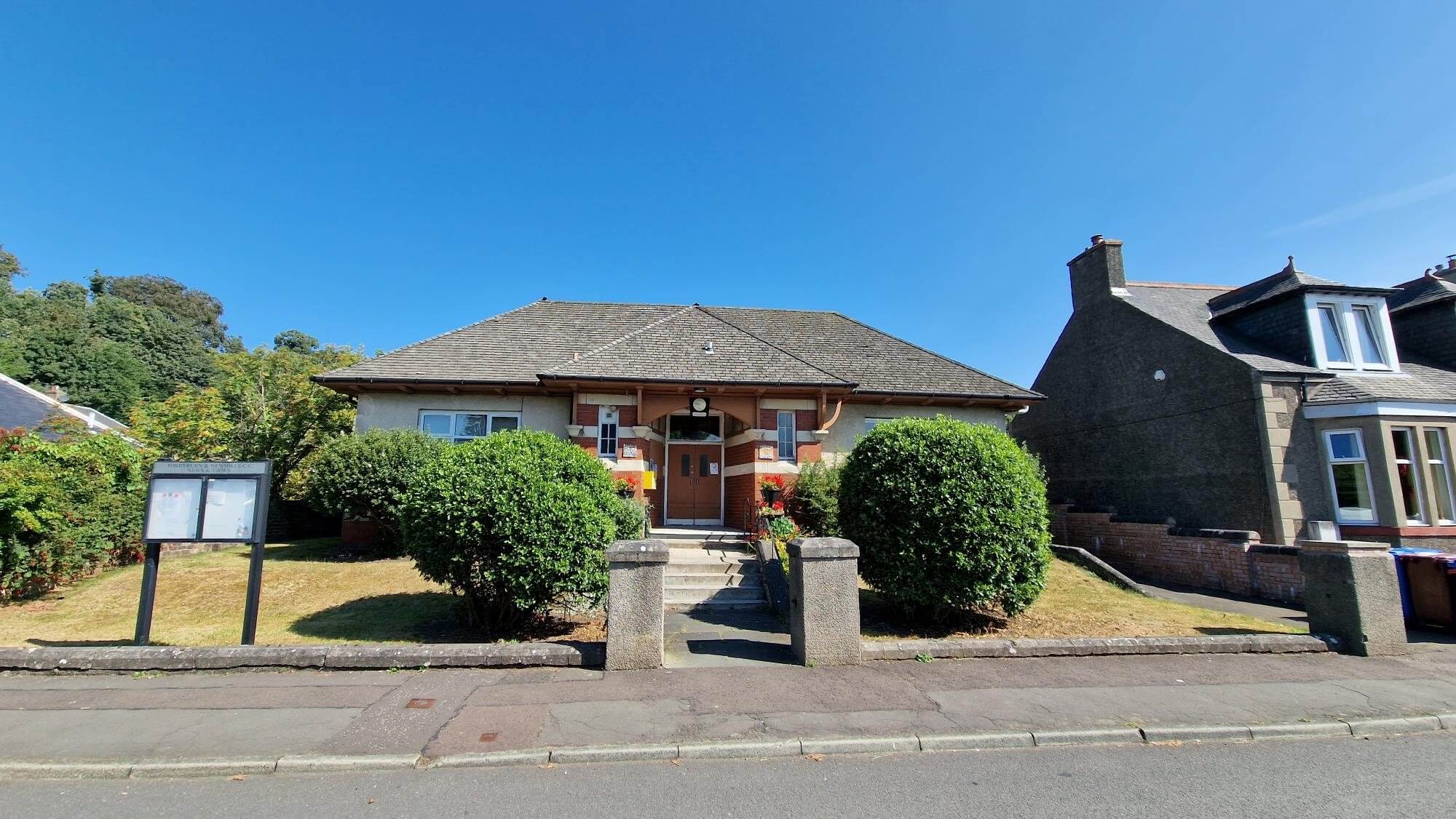 Front of Torryburn Community Centre