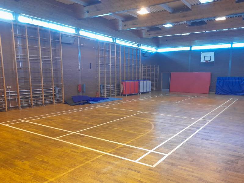 Gymnasium at Inverkeithing High School Community Use