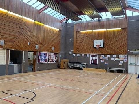 Gymnasium at Cairneyhill Primary School