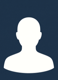 Default placeholder silhouette of a person on a dark blue background, used as a generic profile image for a councillor
