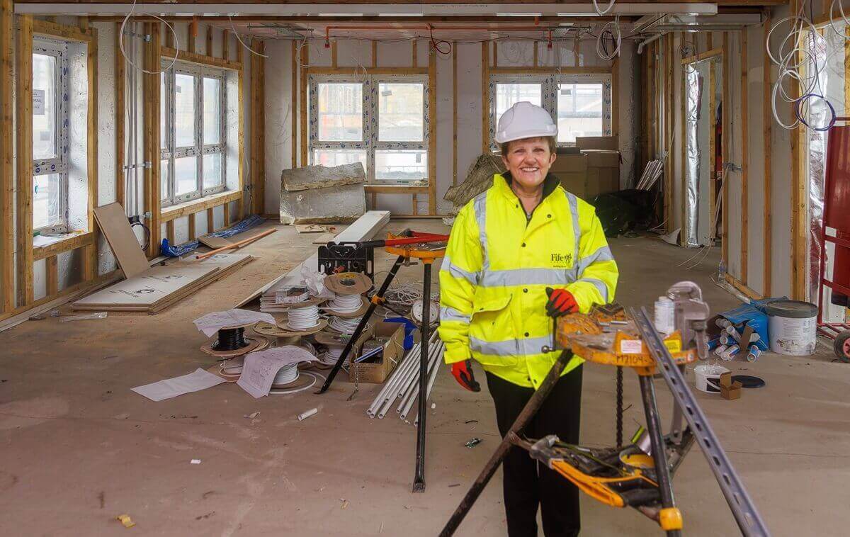 Councillor Judy Hamilton - Council set to boost housing options in Fife village