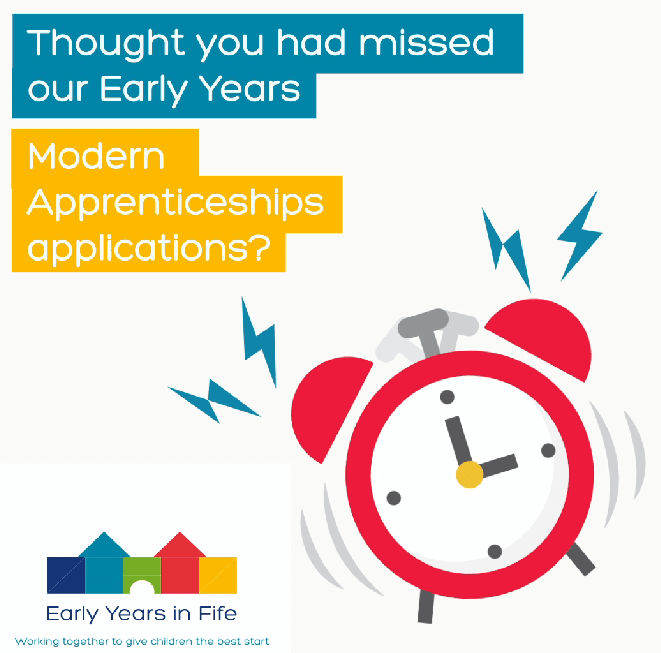 Modern Apprenticeships applications poster