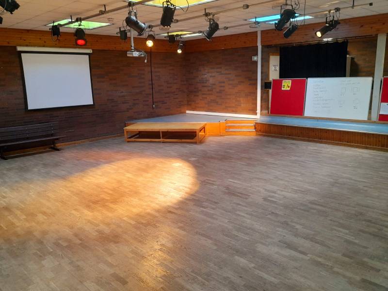 Multi-use space at Inverkeithing High School Community Use