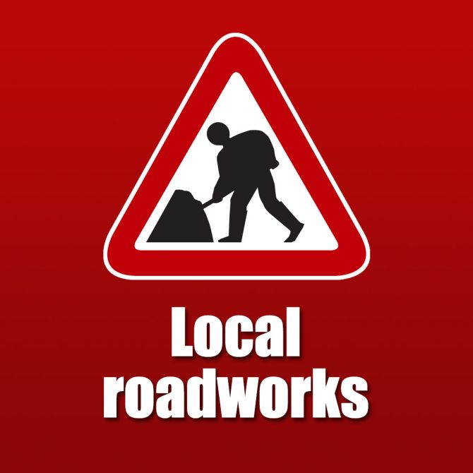 Roadworks – Queensferry Road, Rosyth