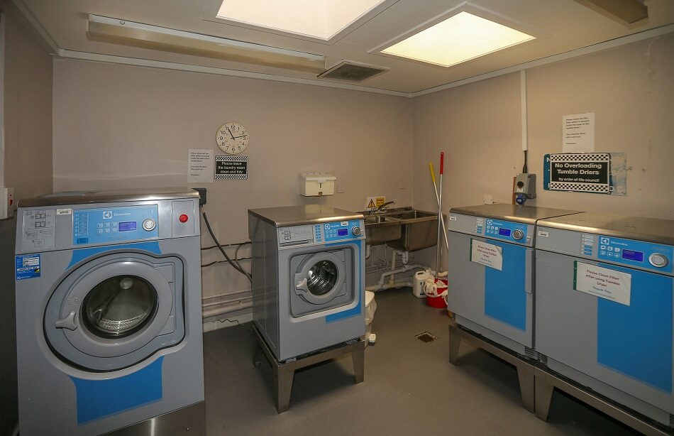 Image of communal laundrette at Burgh House