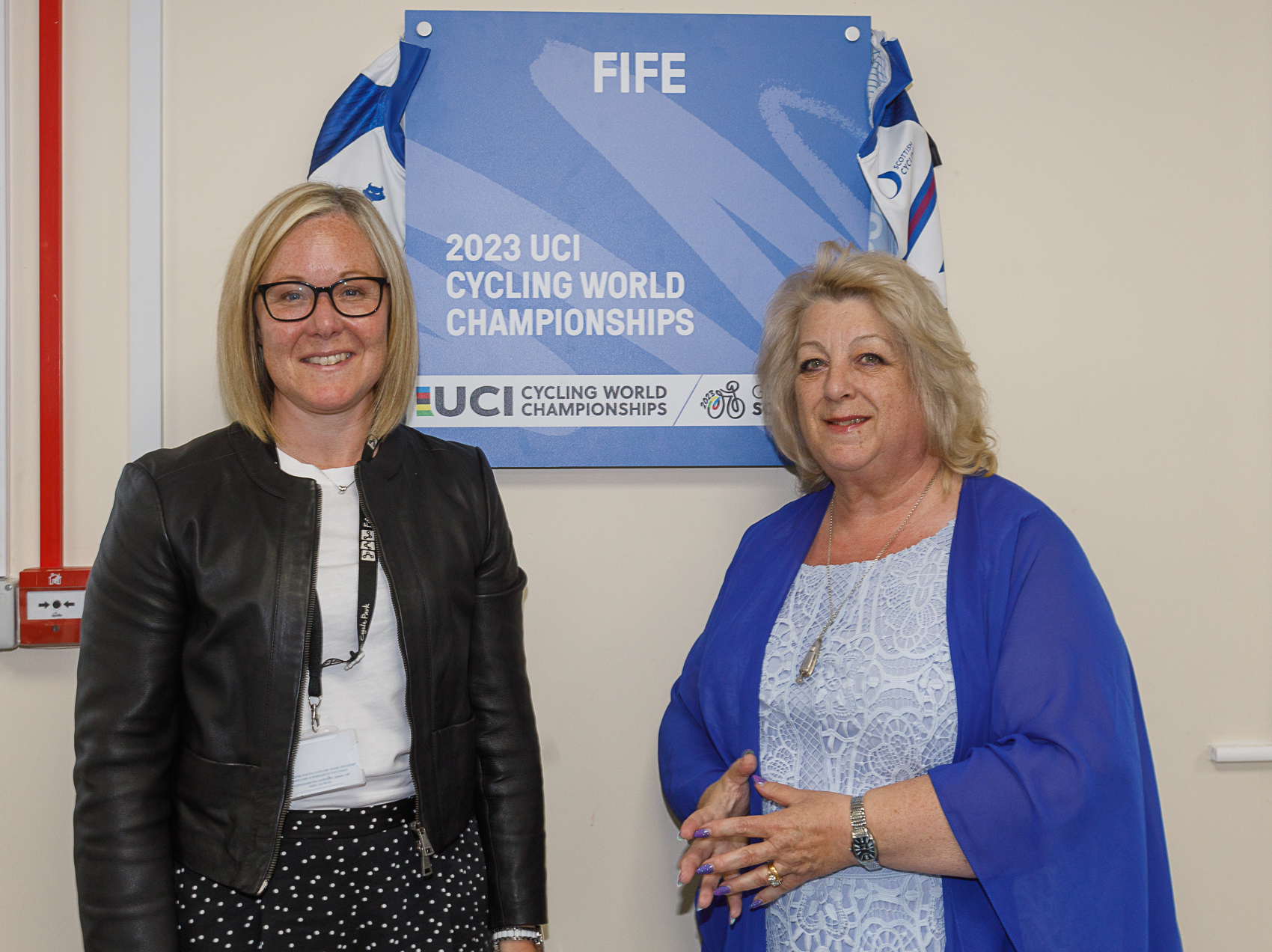 Sarah Roxburgh, Community Manager and Cllr Linda Erskine, Spokesperson for Communities and Leisure